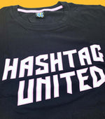 Load image into Gallery viewer, Black Hashtag United T-Shirt
