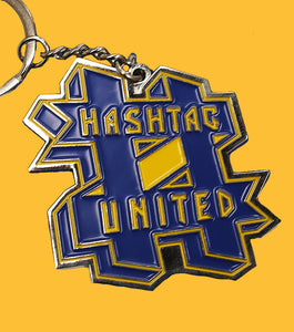 Hashtag United Keyring