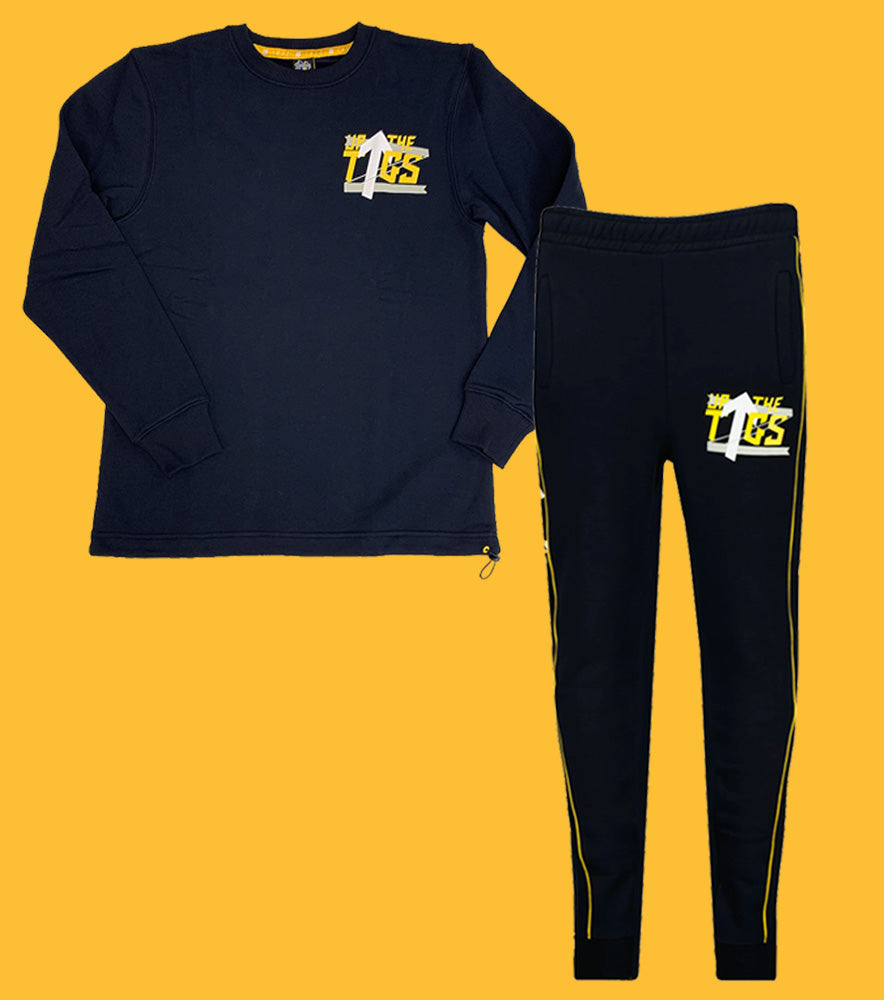 Navy Up The Tags Tracksuit