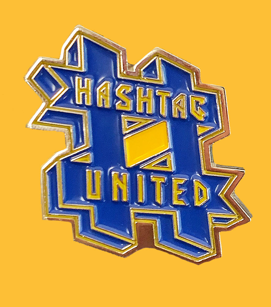 Hashtag United Pin Badge